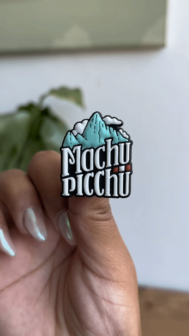 Pin plastico Machupicchu
