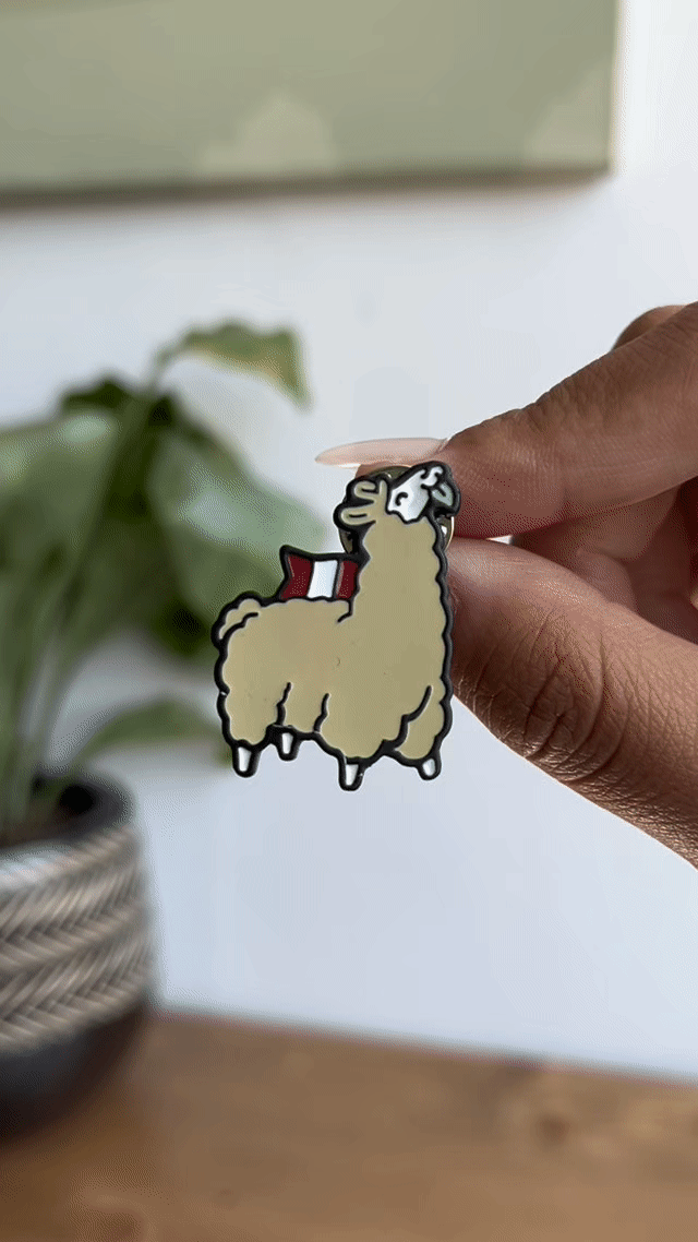 Pin metal Ari