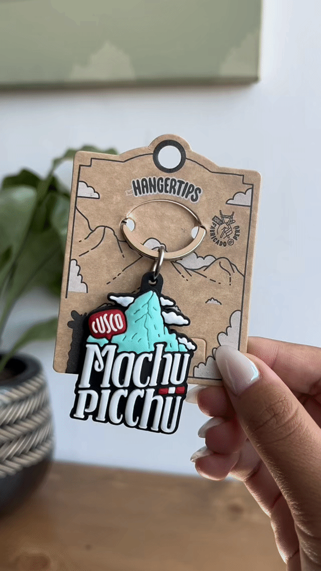 Llavero plastico MachuPicchu