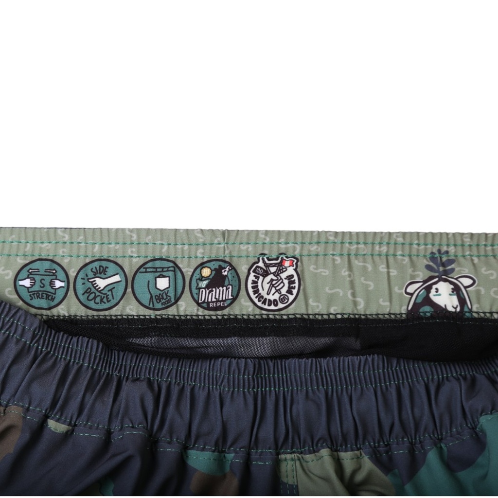 Boardshort Hombre Ari camu verde