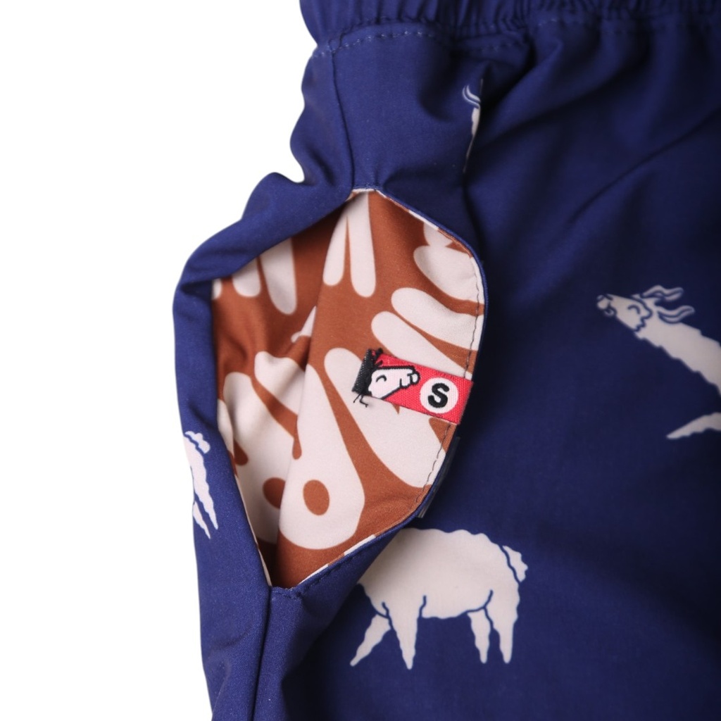 Boardshort Hombre Ari mosaico azul