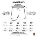 Boardshort Hombre Churi chacana vino