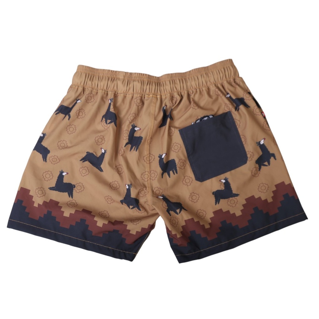 Boardshort Hombre Kusi triangulos tierra