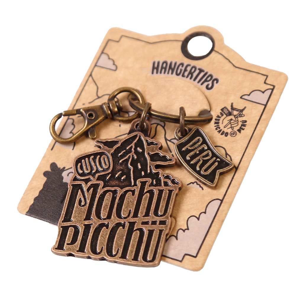 Llavero metal MachuPicchu Inti