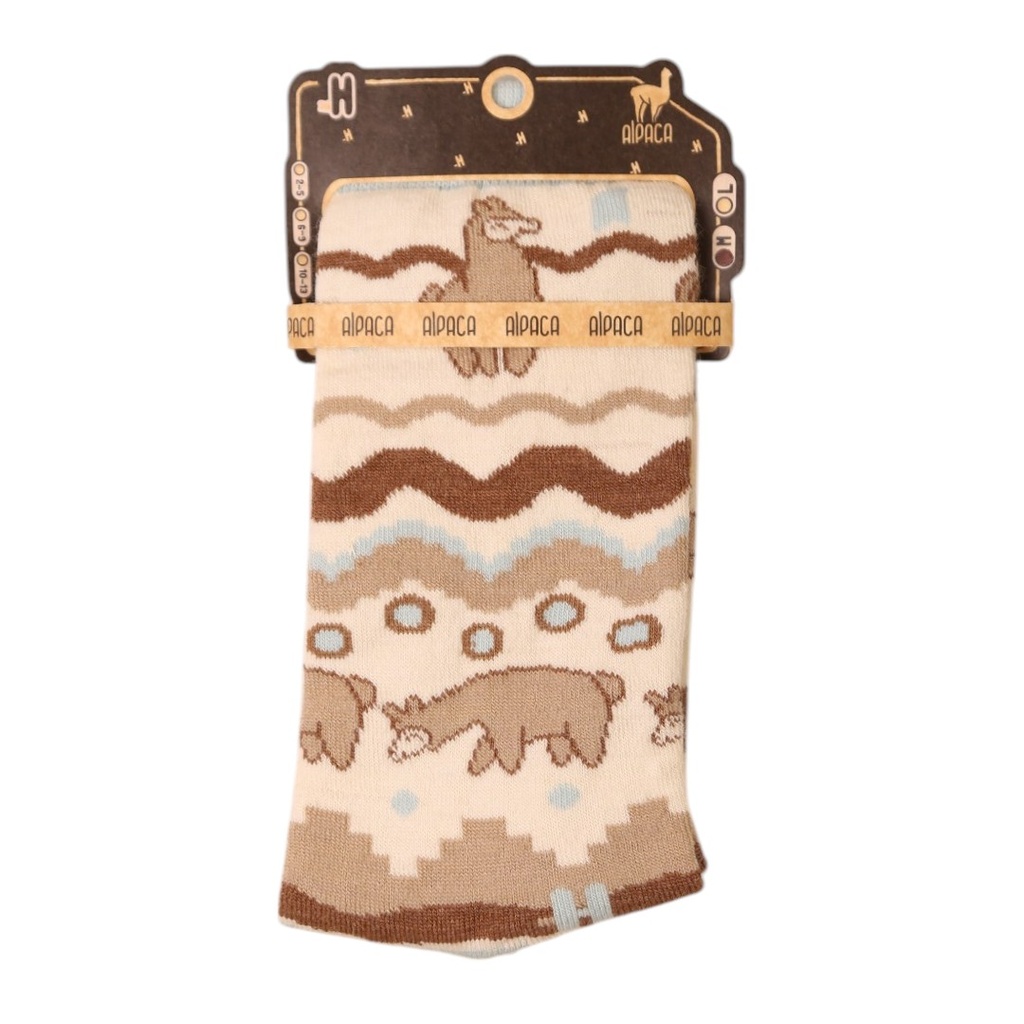 Medias Ari awaq crema (HT)