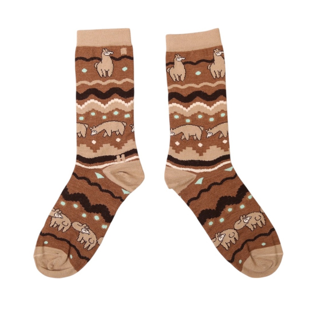 Medias Ari awaq marron (HT)