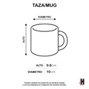 Tazas jumbo Yaw chantilly
