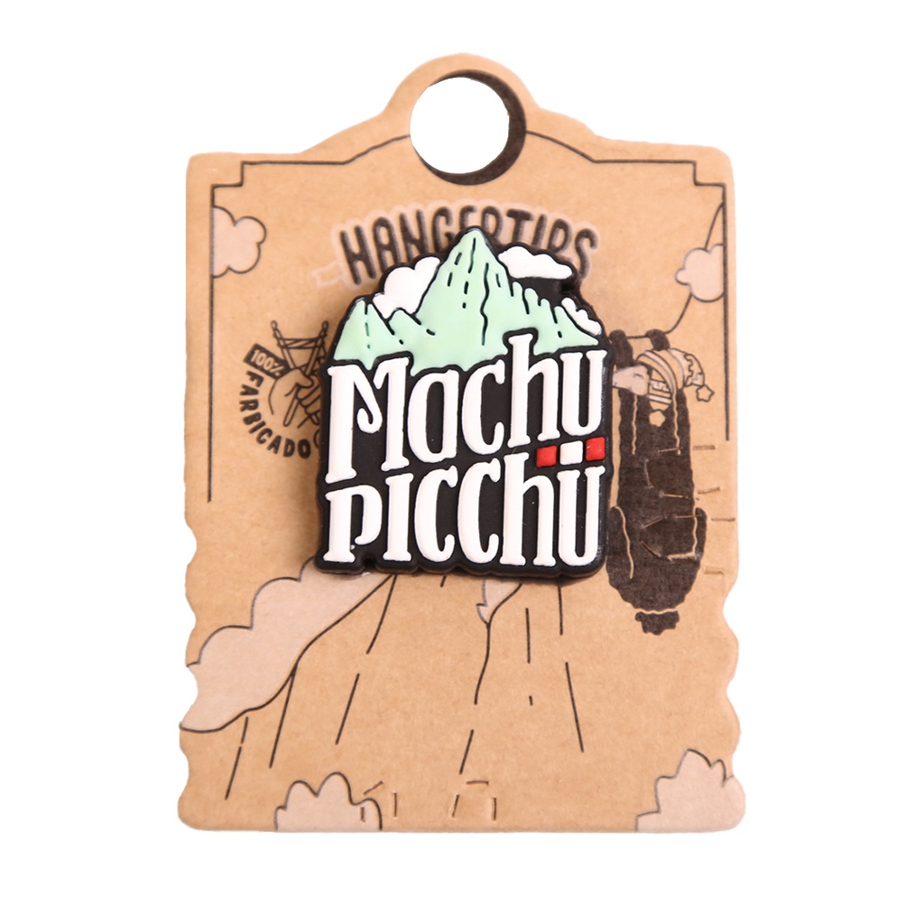 X Pin plastico Machupicchu