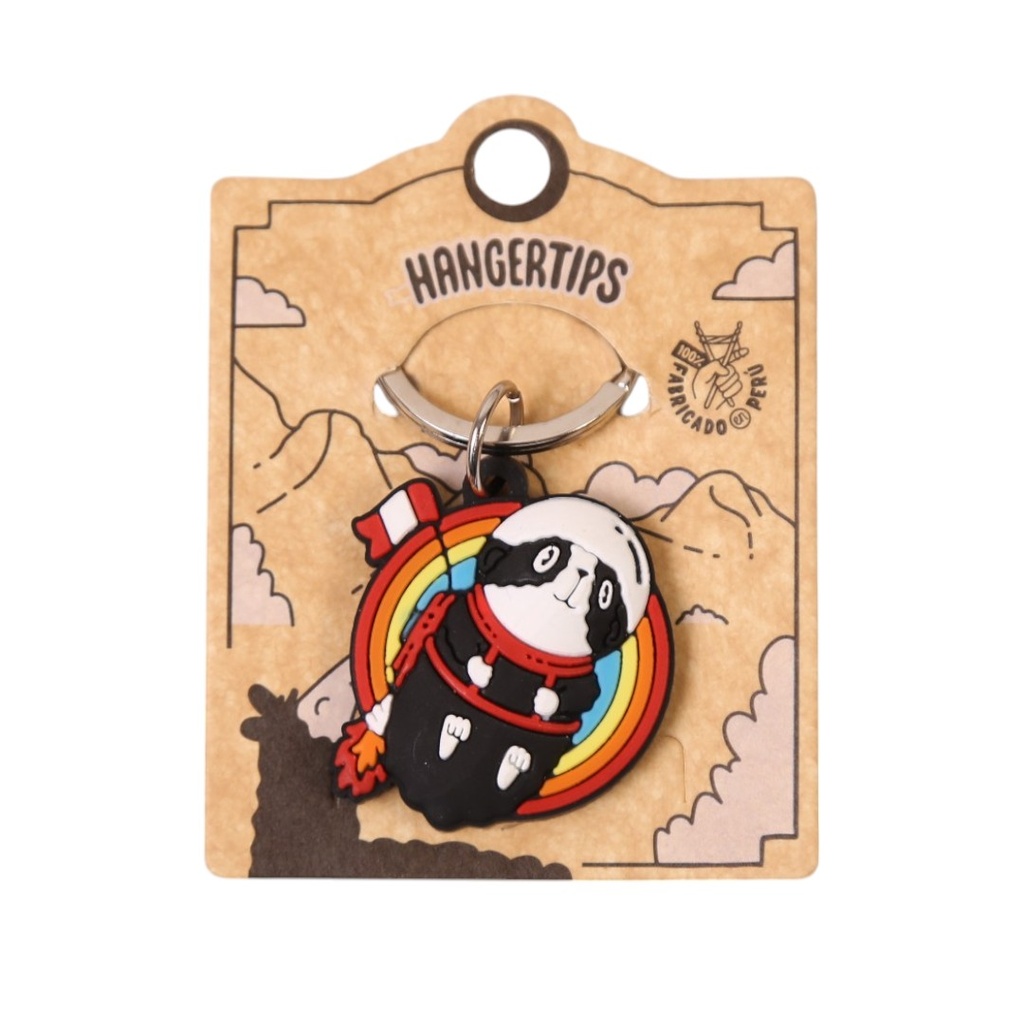 X Llavero plastico Cuy espacio