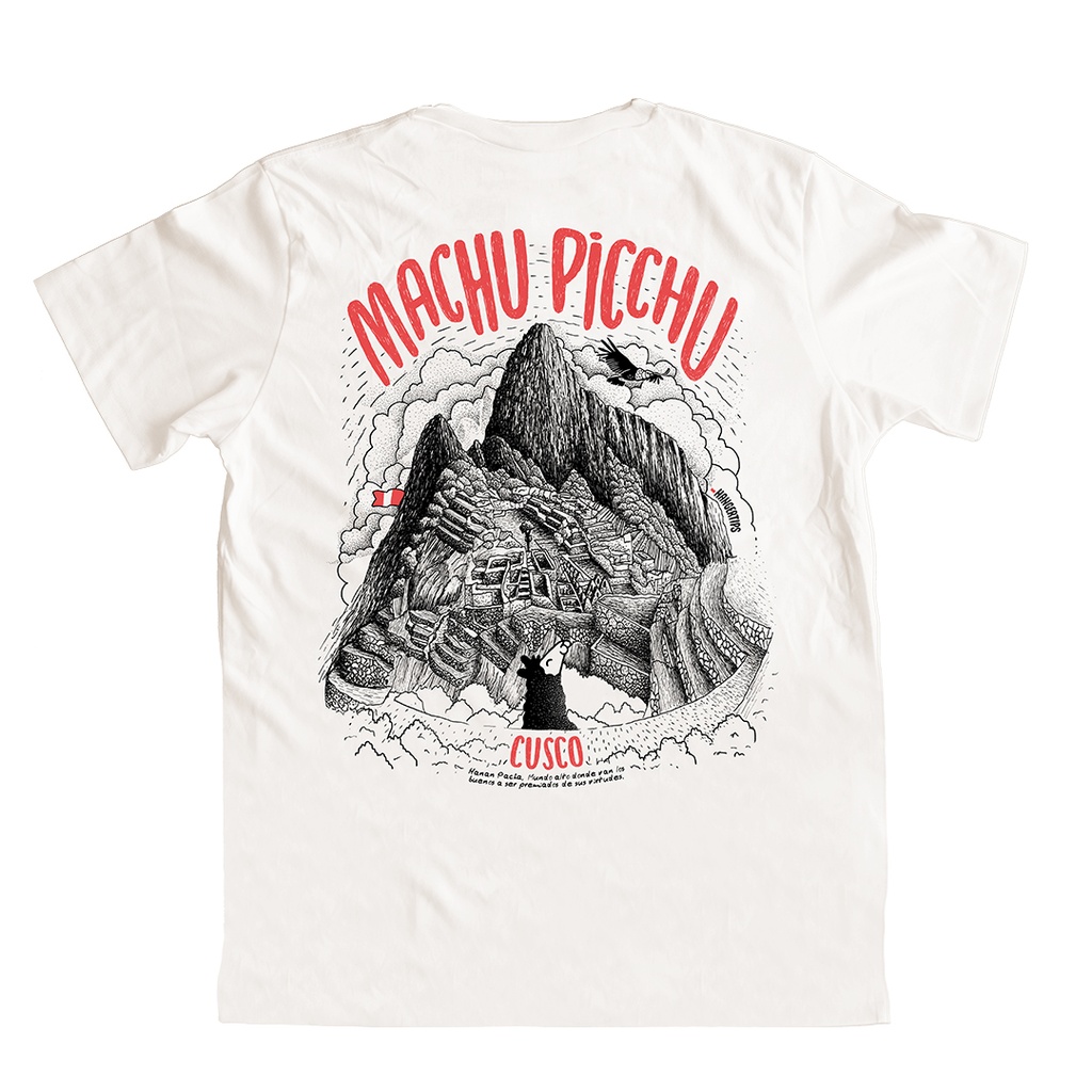 Polo Hombre KusiMachu Espalda