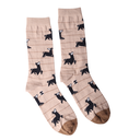 X Medias Kusi mosaico marron (HT)