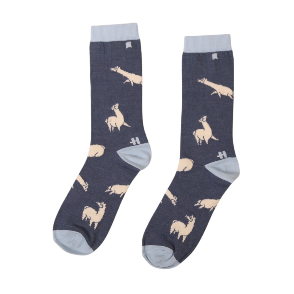 Medias Ari mosaico azul (HT)