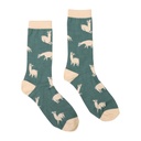 Medias Ari mosaico verde (HT)