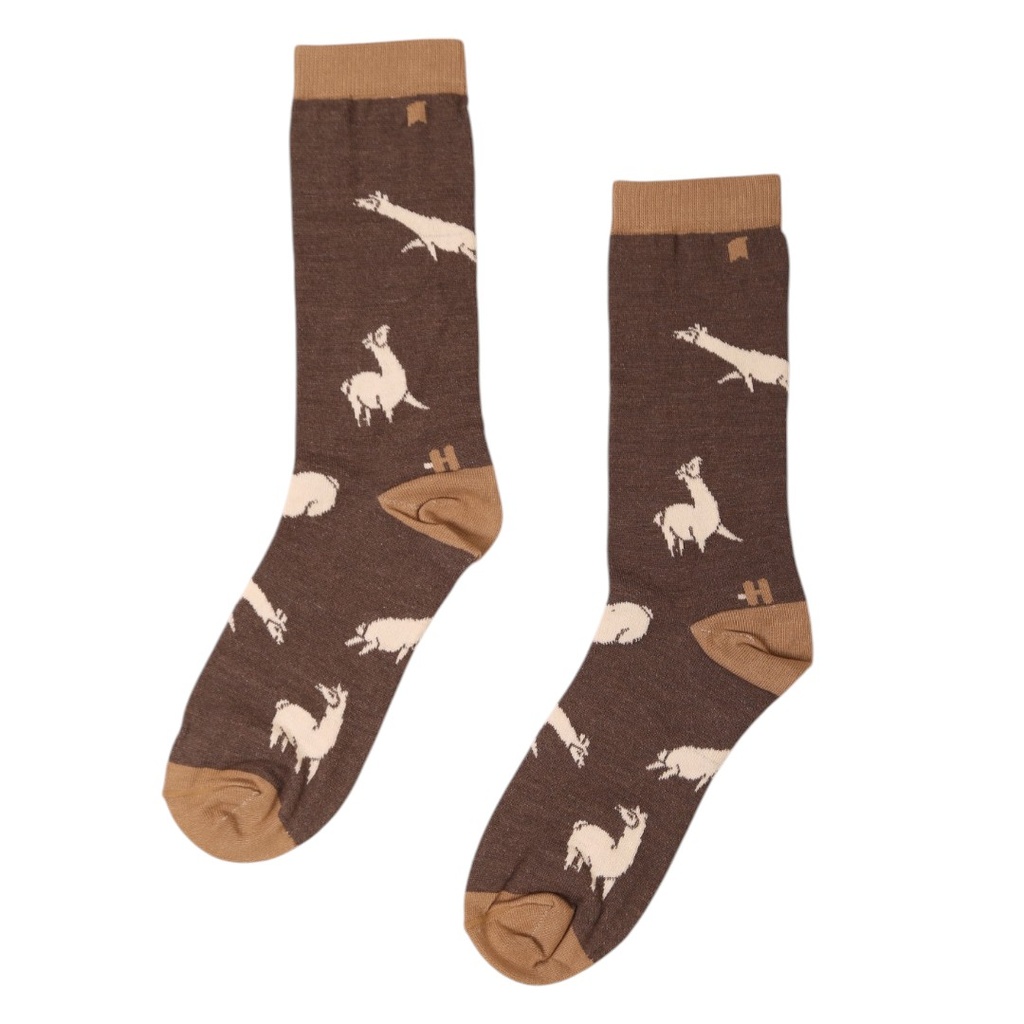 Medias Ari mosaico gris (HT)