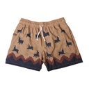 Boardshort Hombre Kusi triangulos tierra