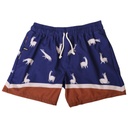 Boardshort Hombre Ari mosaico azul