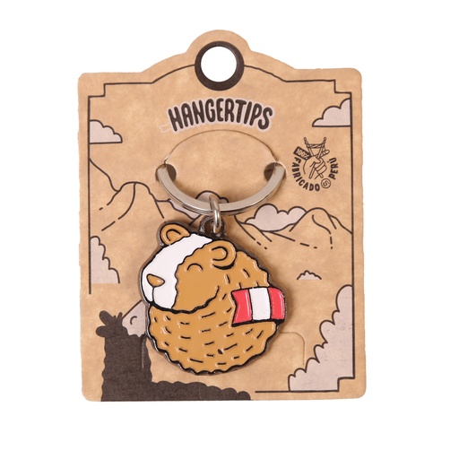 [15804] Llavero metal Cuy