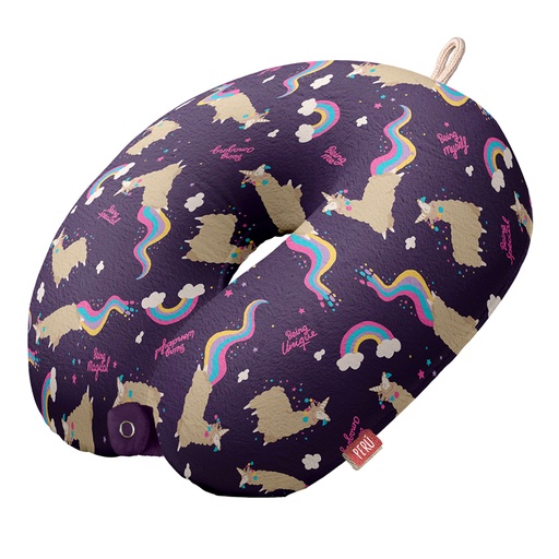 [16305] Cojines u Llamicorn morado