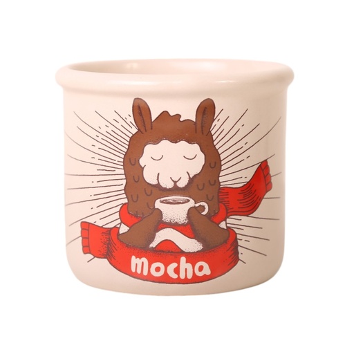 [16292] Tazas vintage Yaw mocha