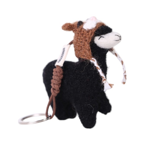 [15908] Llavero Alpaca Kusi (gorrito Cuy)